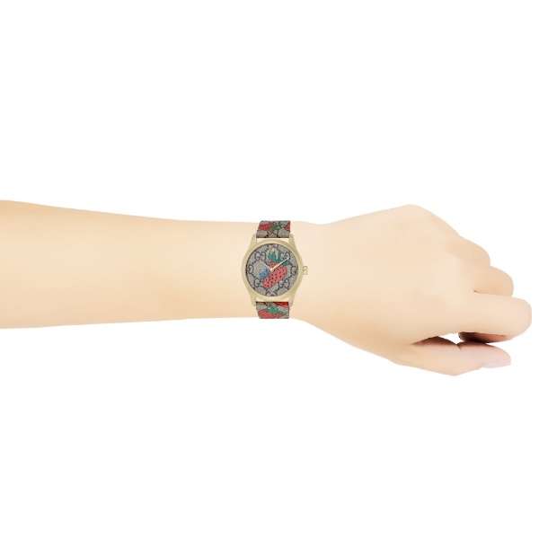 Gucci G Timeless Brown Dial Brown Leather Strap Watch For Women - YA1264133