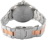 Maserati Ingegno Chronograph Blue Dial Two Tone Steel Strap Watch for Men - R8873619002