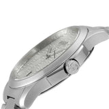Gucci G Timeless Quartz Silver Dial Silver Steel Strap Watch For Women - YA126551