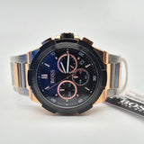 Hugo Boss Supernova Black Dial Two Tone Steel Strap Watch for Men - 1513358