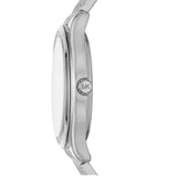 Michael Kors Mindy White Dial Silver Steel Strap Watch For Women - MK7075