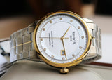 Tissot Luxury Powermatic 80 Silver Dial Silver Steel Strap Watch For Men - T086.408.22.036.00