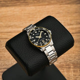 Tissot Seastar 1000 Black Dial Two Tone Steel Strap Watch for Women - T120.210.22.051.00