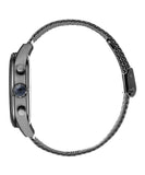 Hugo Boss Jet Chrongraph Blue Dial Gunmetal Grey Mesh Bracelet Watch for Men - 1513677