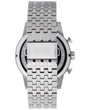 Hugo Boss Navigator Chronograph Blue Dial Silver Steel Strap Watch for Men - 1513498