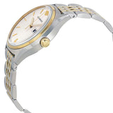 Emporio Armani Cream Dial Two Tone Steel Strap Watch For Men - AR11034