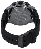 Emporio Armani Diver Chronograph Black Dial Black Silicone Strap Watch For Men - AR11515