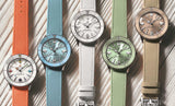 Breitling Superocean Heritage '57 Pastel Paradise Green Dial Green Leather Strap Watch for Women - A10340361L1X1