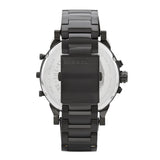 Diesel Mr Daddy 2.0 Chronograph Black Dial Black Steel Strap Watch For Men - DZ7396