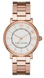 Marc Jacobs Roxy White Dial Rose Gold Steel Strap Watch for Women - MJ3523