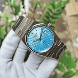 Tissot PRX Powermatic 80 Gradient Blue Dial Silver Steel Strap Watch for Men - T137.407.11.351.01