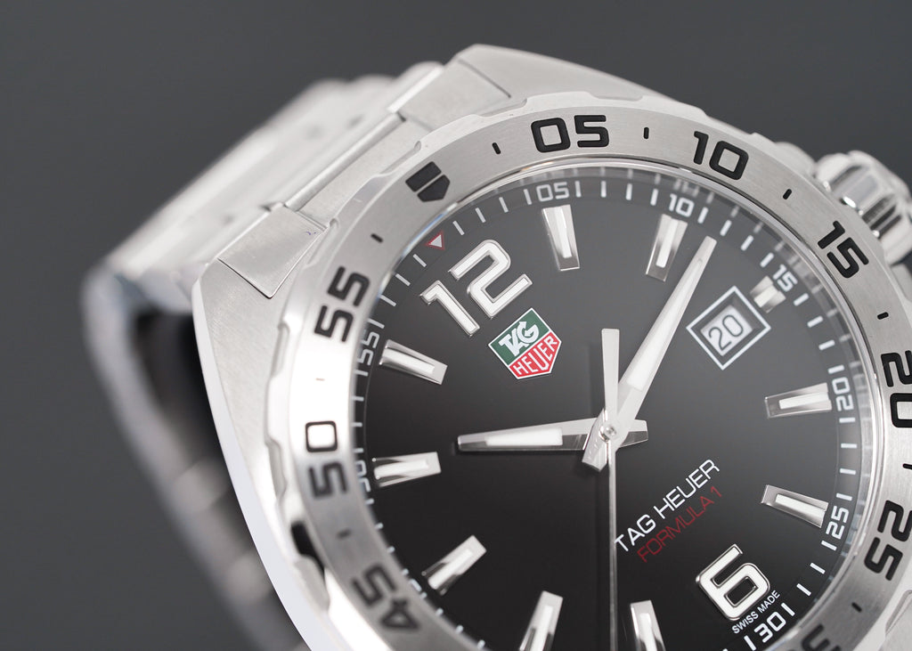 Tag Heuer Formula 1 Quartz Black Dial Watch For Men - WAZ1112.BA0875