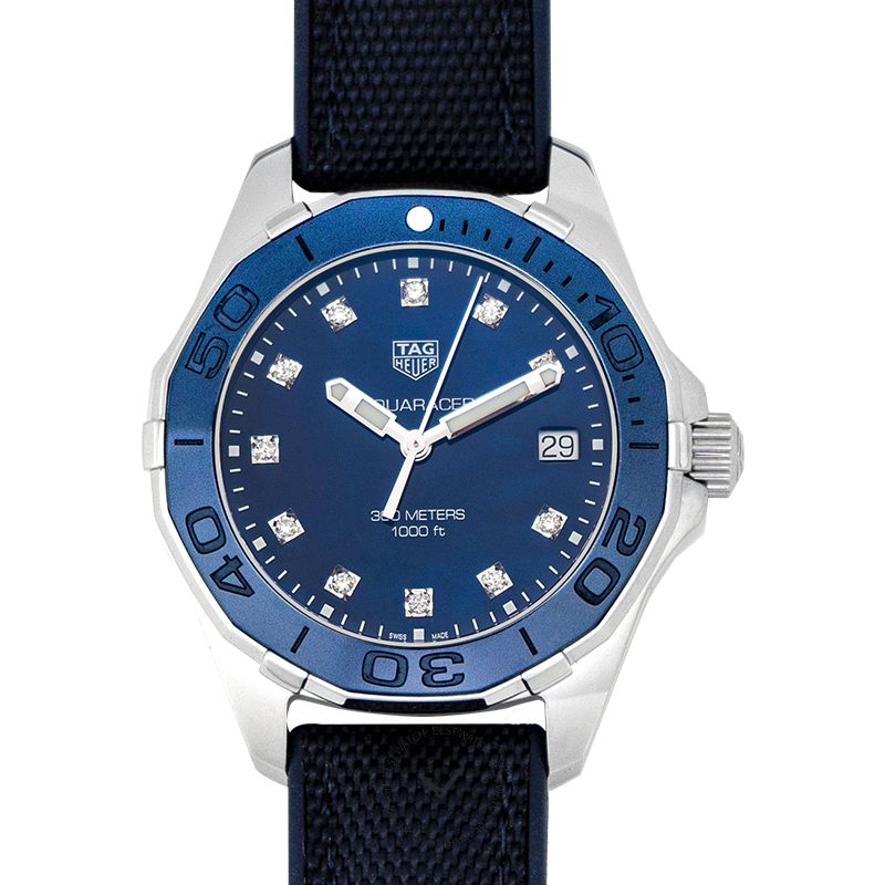 Tag Heuer Aquaracer Blue Mother of Pearl Dial  Watch for Women - WAY131L.FT6091