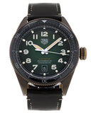 Tag Heuer Autavia Olive Green Dial Watch for Men - WBE5190.FC8268