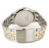 Tissot T Classic Dream Black Dial Two Tone Steel Strap Watch for Men - T033.410.22.053.01