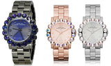 Marc Jacobs Amy Rose Gold Dial Rose Gold Steel Strap Watch for Women - MBM3223