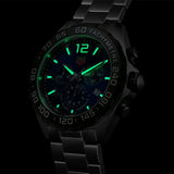 Tag Heuer Formula 1 Chronograph Blue Dial Silver Steel Strap Watch for Men - CAZ101AV.BA0842