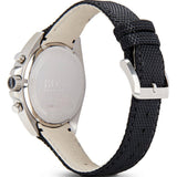 Hugo Boss Driver Chronograph Black Dial Black Leather Strap Watch for Men -1513087