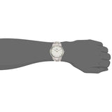 Daniel Wellington Iconic Link White Dial Silver Steel Strap Watch For Women - DW00100205
