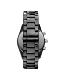 Emporio Armani Black Ceramic Chronograph Black Dial Watch For Men - AR1421