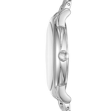 Emporio Armani Classic Quartz Grey Dial Silver Steel Strap Watch For Men - AR11134