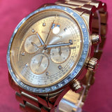 Michael Kors Brinkley Rose Gold Dial Rose Gold Steel Strap Watch for Women - MK6204