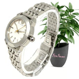 Tory Burch Whitney Ivory White Dial Silver Steel Strap Watch for Women - TBW8001