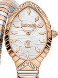Just Cavalli Specchio Silver Dial Two Tone Steel Strap Watch for Women - JC1L322M0065