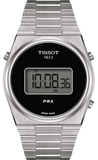 Tissot Digital Quartz Black Dial Silver Steel Strap Watch for Men - T137.463.11.050.00