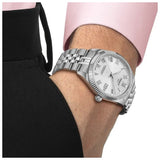 Tissot Ballade Powermatic 80 COSC Silver Dial Silver Steel Strap Watch for Men - T156.408.11.033.00