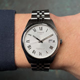 Tissot Ballade Powermatic 80 COSC Silver Dial Silver Steel Strap Watch for Men - T156.408.11.033.00