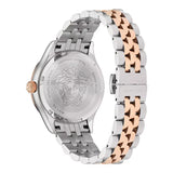 Versace Hellenyium Quartz Green Dial Two Tone Steel Strap Watch for Women - VE2S00422