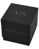 Emporio Armani Federica Brown Dial Gold Steel Strap Watch for Women - AR11700