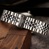 Tissot Ballade Powermatic 80 COSC Silver Dial Silver Steel Strap Watch for Men - T156.408.11.033.00