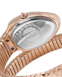 Just Cavalli Taglio White Dial Rose Gold Steel Strap Watch for Women - JC1L225M0055