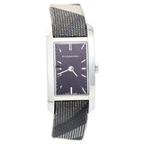 Burberry The Pioneer Black Dial Leather Strap Watch for Women - BU9505
