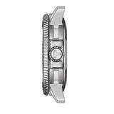 Tissot T Sport Seastar 1000 Powermatic Silicium Blue Dial Silver Steel Strap Watch For Men - T120.407.11.041.01