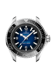 Omega Seamaster Planet Ocean 6000M Co Axial Master Chronometer Blue Dial Silver Steel Strap Watch for Men - 21530462103001