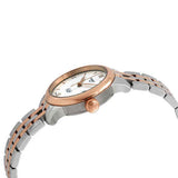 Tissot T Classic Le Locle Automatic Silver Dial Two Tone Steel Strap Watch For Women - T006.207.22.038.00