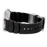 Seiko Shogun Prospex Titanium Divers Automatic White Dial Black Rubber Strap Watch For Men - SPB191J1