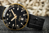 Tissot Seastar 1000 Black Dial Black Rubber Strap Watch For Men - T120.410.27.051.00