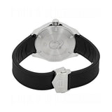 Tag Heuer Aquaracer Quartz Black Dial Black Rubber Strap Watch for Men - WAY101A.FT6141